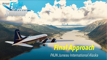 PMDG DC-6 - Landing in PAJN Alaska