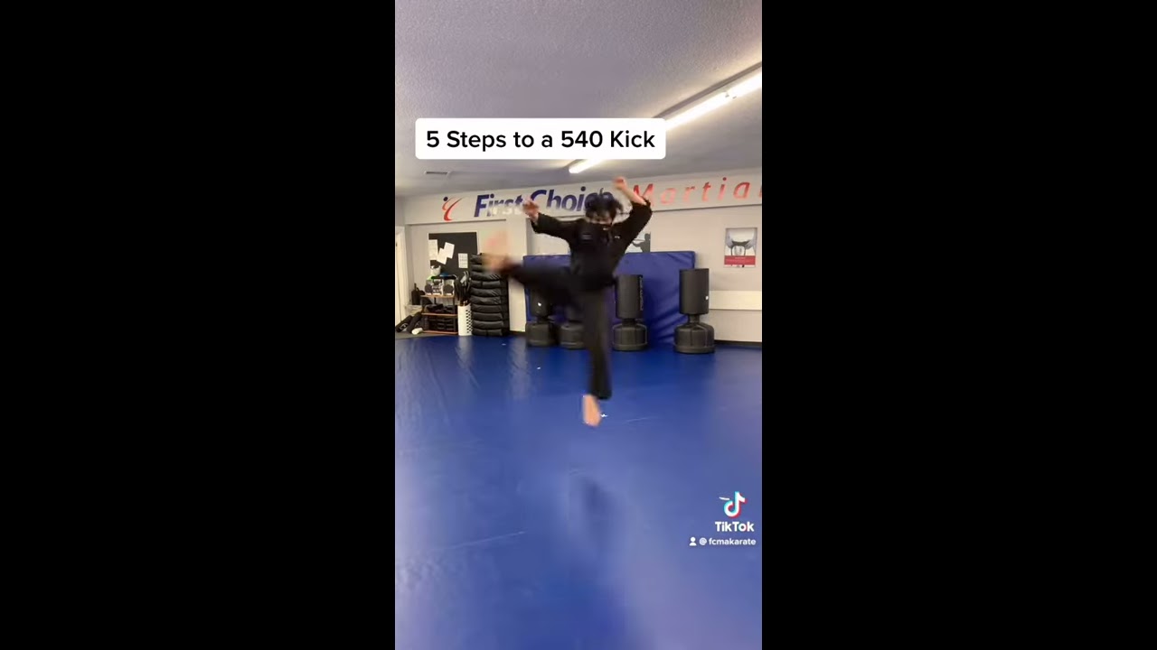5 Steps To A 540 Kick YouTube 5 Steps To A 540 Kick YouTube