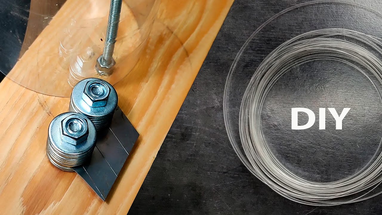 Create ropes from plastic bottles with this handy little cutter - Living 
