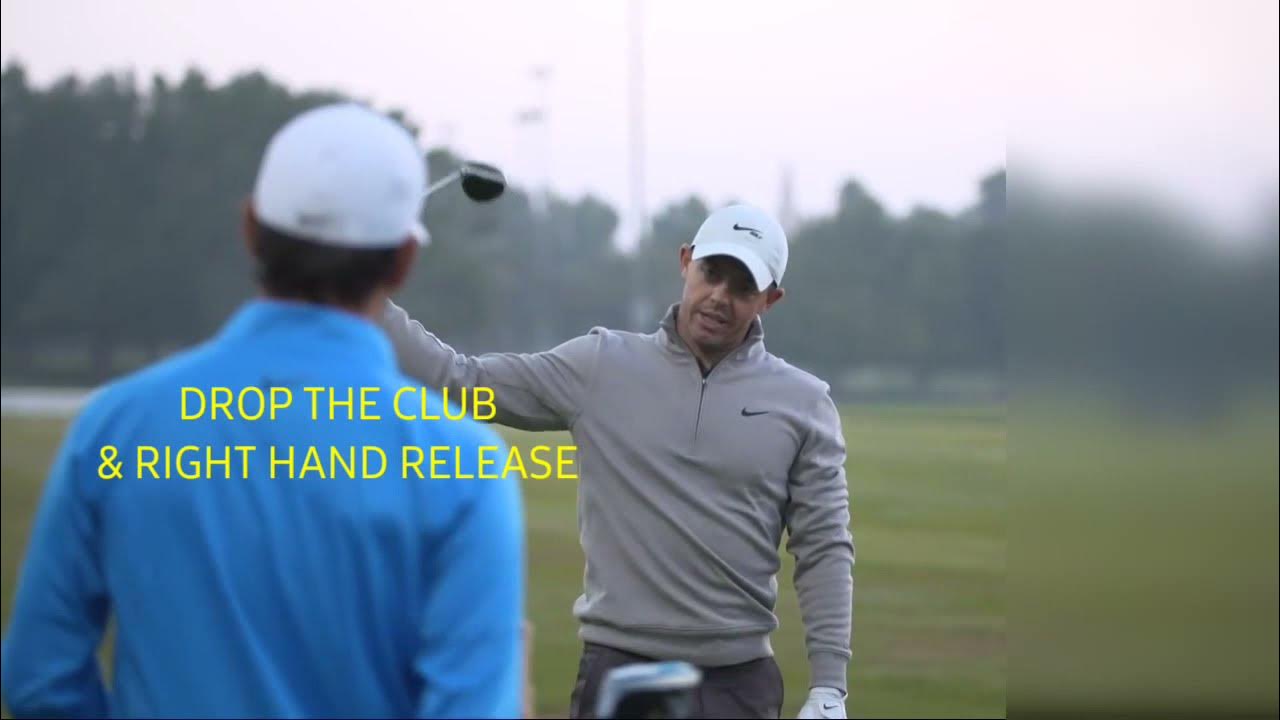Rory McIlroy Drop The Club & Right Hand Release YouTube