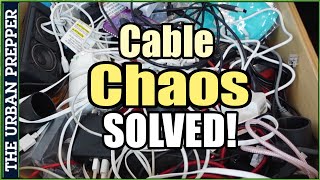 From Chaos to Order: Organizing My USB Cable Drawer