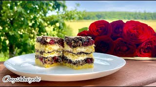 картинка: 🌺ЧЕРВОНА РУТА🌺ІЗ ЗАПИСНИКА ВЕСІЛЬНОЇ ГОСПОДИНІ 🌺ПЛЯЦОК З ВИШНЯМИ І МАКОМ