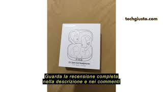 Recensione del DUSONLAP AI Cuffie Traduzione, 3-in-1 Open Ear Bluetooth 5.4 Auricolari Traduzione co