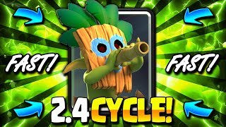 NEW 2.4 INSANELY FAST CYCLE DECK CAN'T BE STOPPED!! NEW META OP!!