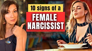 10 Signs Of A FEMALE Covert Narcissist (RELATIONSHIP RED FLAGS)