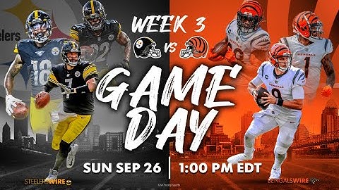 Cincinnati Bengals @ Pittsburgh Steelers | Week 3 | Full Game | September 26, 2021