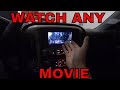 HOW TO WATCH MOVIES ON YOUR GMC SCREEN.
