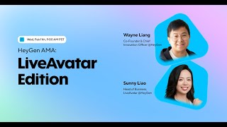 HeyGen AMA: Introducing LiveAvatar for Real-Time AI Interactions