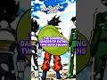 Why Goku Wont Eat 2 Senzu Beans!#shorts #dragonball