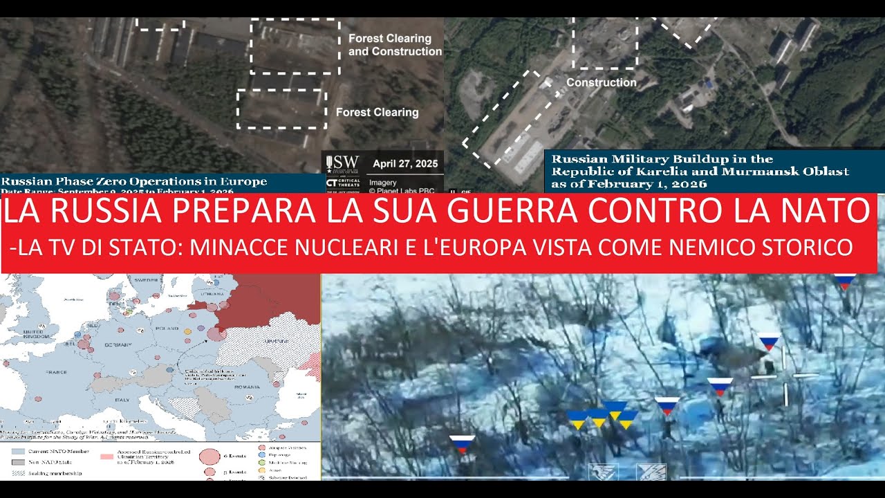 La Russia si prepara alla guerra con l'Europa - La fiera dei disperati al fronte - Aggiornamenti