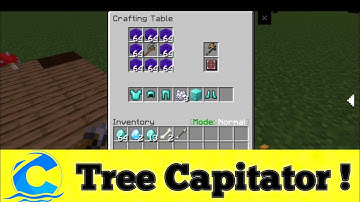 Finally I craft tree capitator in craftersmc Skyblock 💯|#craftersmcskyblock