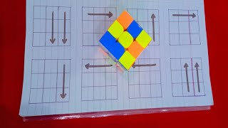 Learn How To Solve 3x3 Rubik's Cube || Step By Step || Tutorial || 1 Minute solve