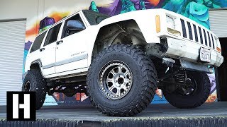 Jeep Xj Gets Lifted On 33S. Off Road Camera Chase Vehicle Build
