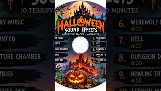 Horror Halloween Sound Effects CD 1 Hour Spooky Screams Haunted House Party FX