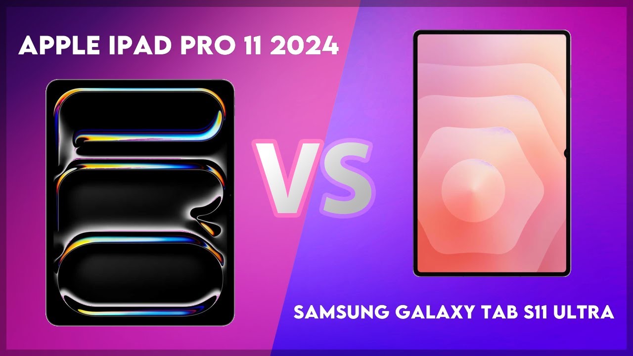 Apple iPad Pro 11 2024 vs Samsung Galaxy Tab S11 Ultra Comparison - YouTube