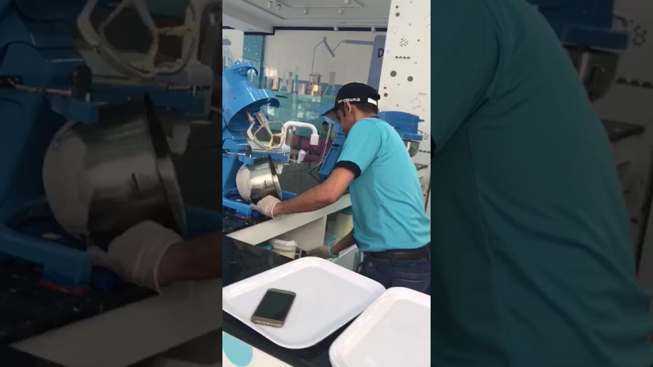 Ice cream lab Duhok iraq freash ice cream YouTube