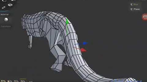 prisma3d||modelling a low poly tiger