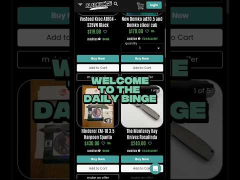 Daily Binge | Chaves Knives, PMP Knives, TRM, Ochs Worx, and more!