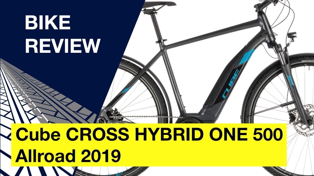 Cube CROSS HYBRID ONE 500 Allroad 2019: Bike review - YouTube