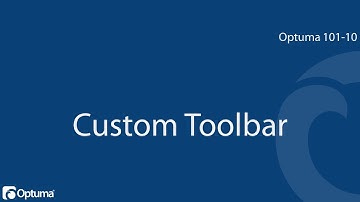 Custom Toolbar