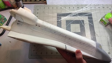 1/72 Monogram Space Shuttle Part 3: Thermal Blankets