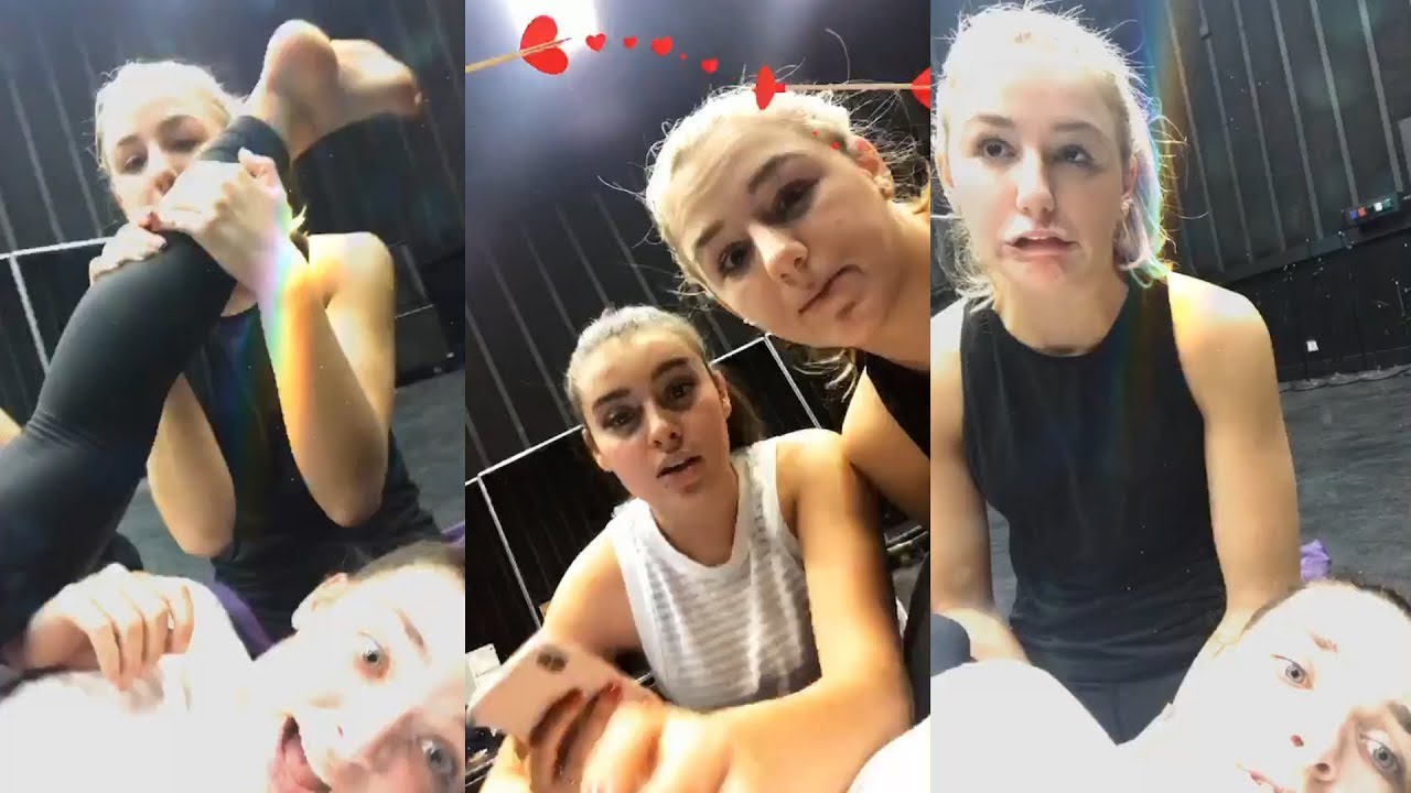 Chloe Lukasiak with Kalani Hilliker & Kendall Vertes | Instagram Live Stream | 28 November 2017