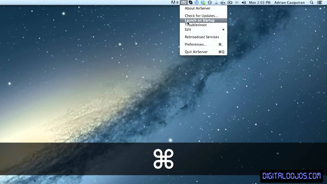 Mac Quick Tip: Add/Remove Menu Bar items - YouTube