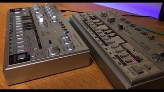 Behringer TD 3 vs Roland TB 303  (Identical Pattern Comparison)