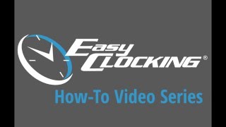 Easy Clocking Time & Attendance Software How To Video Series: Initial Startup screenshot 2