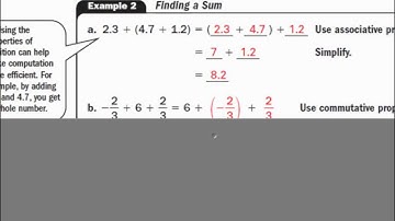 Lessons 2 2 and 2 3 Addition and Subtraction of Real Numbers