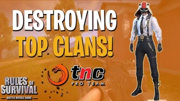 DESTROYING TOP CLANS! (Stream Highlights #2) - Rules of Survival (Tagalog)
