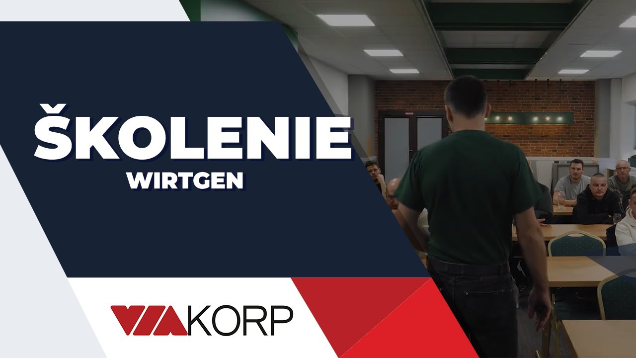 Školenie WIRTGEN | Viakorp