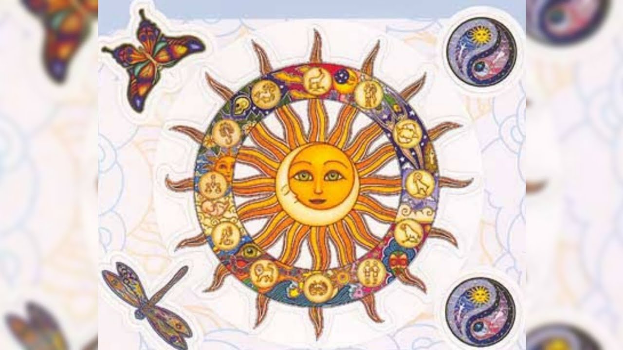 Славянский рисунок солнца