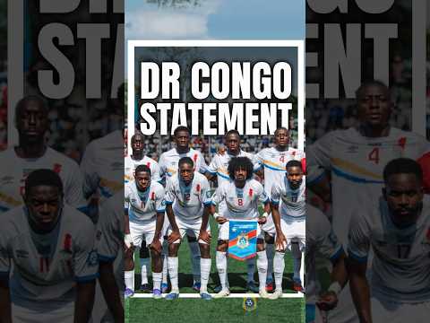 DR Congo Statement To The World Cup
