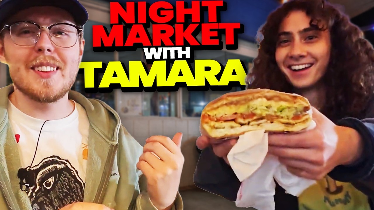 Love & Tamara Visits an Underground Food Market