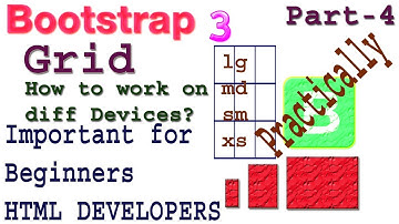 Bootstrap 3 intro part-04 | Bootstrap3 Grid | Bootstrap 3 tutorial | Bootstrap 3 basic