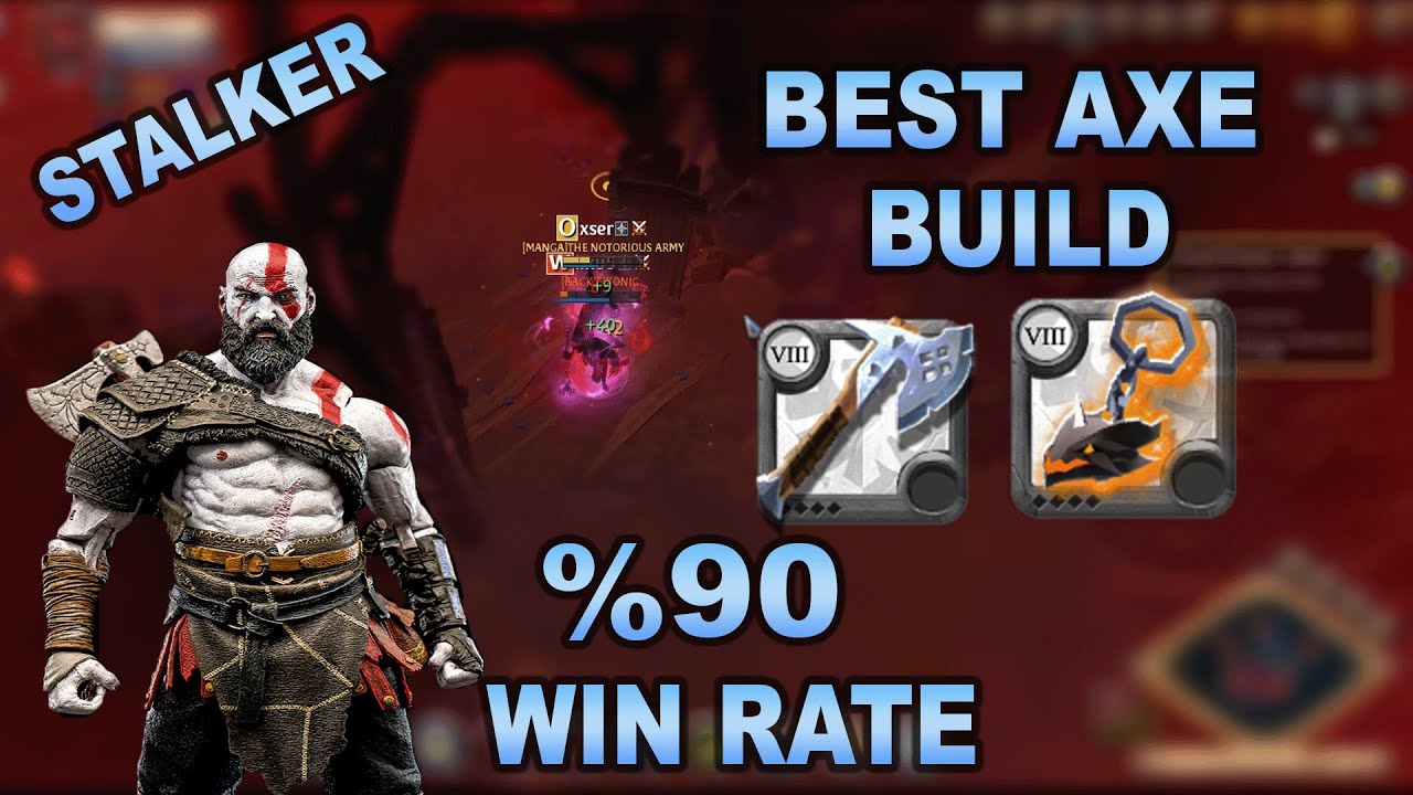 BEST AXE BUILD !!! 90 WIN RATE ( Albion Online ) YouTube