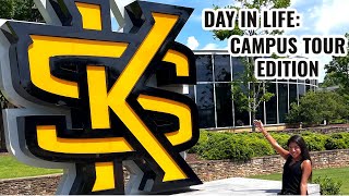 VLOG| Visiting KSU, lunch, & more!
