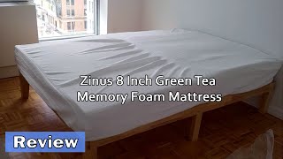 Zinus 8 Inch Green Tea Memory Foam Mattress Review