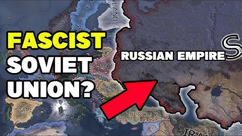 What if the SOVIET UNION went FASCIST I Hoi4 Timelapse
