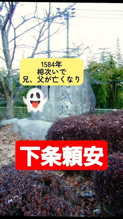 下条頼安 下条信氏 秋山虎繁 飯田城 徳川家康 本能寺の変 YouTube