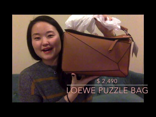 LOEWE Puzzle Nano Bag: Unboxing, Review, Close Ups, What Fits and