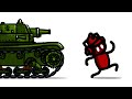 Истории танкистов:  Резкая Атака Зеленых против Красных (анимация)