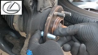 How to Replace a Broken Wheel Stud at Home