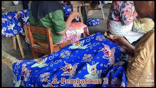 Proses Pembuatan Batik Cap Kombinasi Tulis Asosiasi Profesi Widyaiswara Indonesia