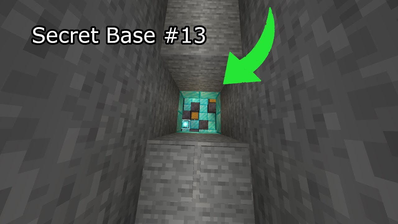 How To Make A Secret Underground Base - YouTube
