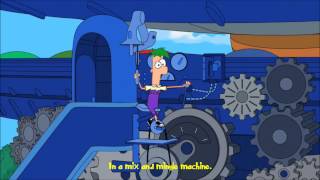 Phineas and Ferb - Mix and Mingle Machine Lyrics