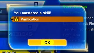 How To Unlock Purification In Dragon Ball Xenoverse 2