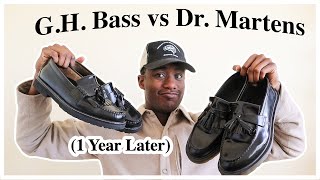 Dr. Martens Adrian Loafers vs G.H. Bass Weejun Tassel Loafers (1 YEAR LATER) Review