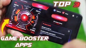 Low Android device Top 3 game booster apps || Smooth game play with 60fps